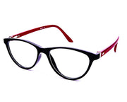 Cateye Red WITH Black Shine Full Frame AOMSH13N - Specsmakers