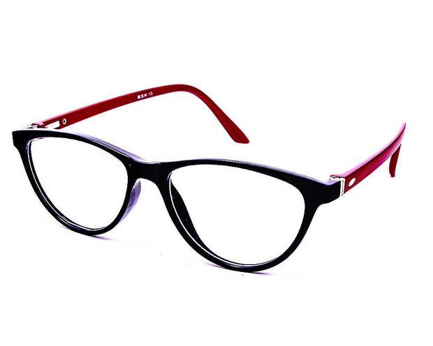 Cateye Red WITH Black Shine Full Frame AOMSH13N - Specsmakers