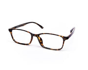 Rectangle Brown Tortise WITH Tortise Shell Frame TUI8028 - (LENSES INCLUDED)*