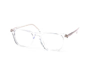 SHELL HAPSTER - FULL FRAME - CRYSTAL WHITE - SQUARE - CO7184 - (Lenses Included)*