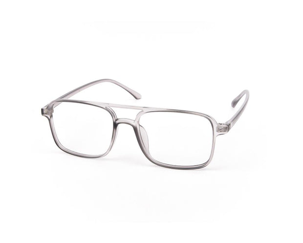 SHELL FRAME - FULL FRAME - GREY MATT - TUK2430 - SQUARE - 51 - Lenses Included