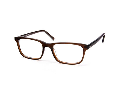 SHELL HAPSTER - FULL FRAME - BROWN SHINE - RECTANGLE - CO7182 - (Lenses Included)*