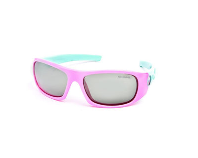 Rectangle PINK SHINE WITH GREEN SUNGLASS KIDS AMK808