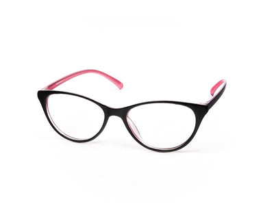 SHELL FRAME - FULL FRAME - BLACK SHINE - TUK2382 - CATEYE - 53 - Lenses Included