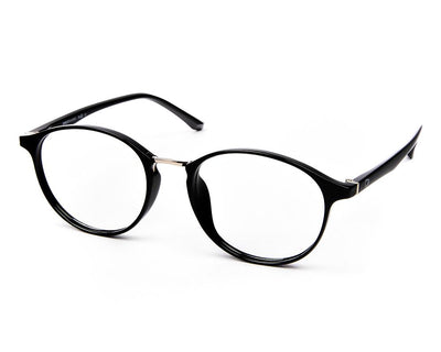 SPECSMAKERS-FO19168-FULL FRAME-RX-BLACK SHINE-50- (LENSES INCLUDED)*