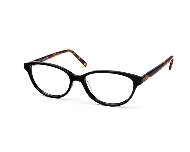 SHELL HAPSTER - FULL FRAME - BLACK SHINE - CATEYE - CO7183 - (Lenses Included)*