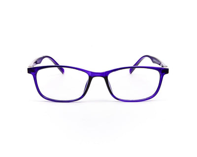 Specsmakers - Unisex Square Full Frame - Purple Shine Purple - COC103 - (LENSES INCLUDED)*