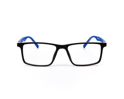 Specsmakers - Unisex Rectangle Full Frame - Black Matt Blue - COC104 - (LENSES INCLUDED)*
