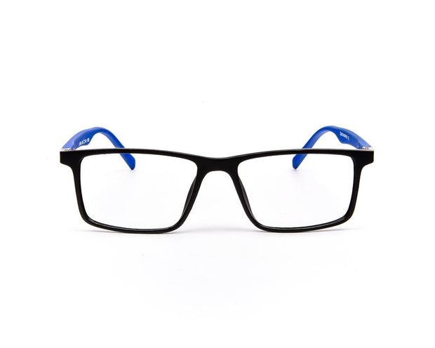 Specsmakers - Unisex Rectangle Full Frame - Black Matt Blue - COC104 - (LENSES INCLUDED)*