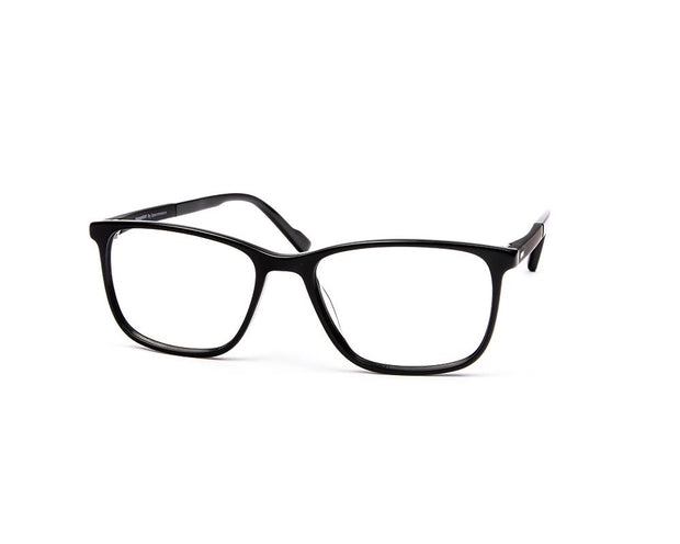 HAPPSTER - FULL FRAME - UNISEX - BLACK SHINE - BLACK - SQUARE - (Lenses Included)*