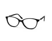 Happster - Female Cateye Full Frame - Black Shine BLACK - ANF6022 - (LENSES INCLUDED)*
