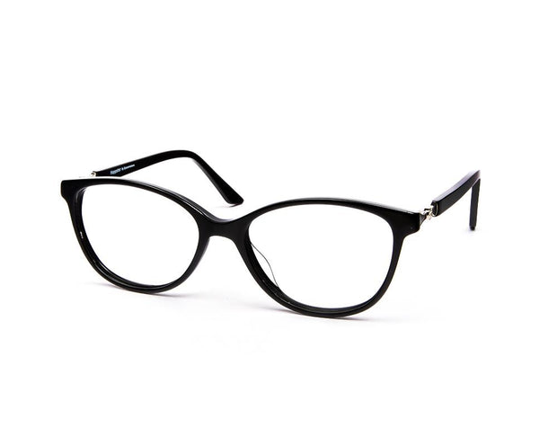 Happster - Female Cateye Full Frame - Black Shine BLACK - ANF6022 - (LENSES INCLUDED)*
