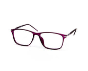 SHELL  - FULL FRAME - PURPLE MATT - RECTANGLE - AML11711 - (Lenses Included)*