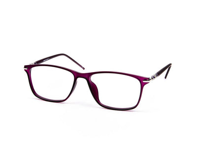 SHELL  - FULL FRAME - PURPLE MATT - RECTANGLE - AML11711 - (Lenses Included)*