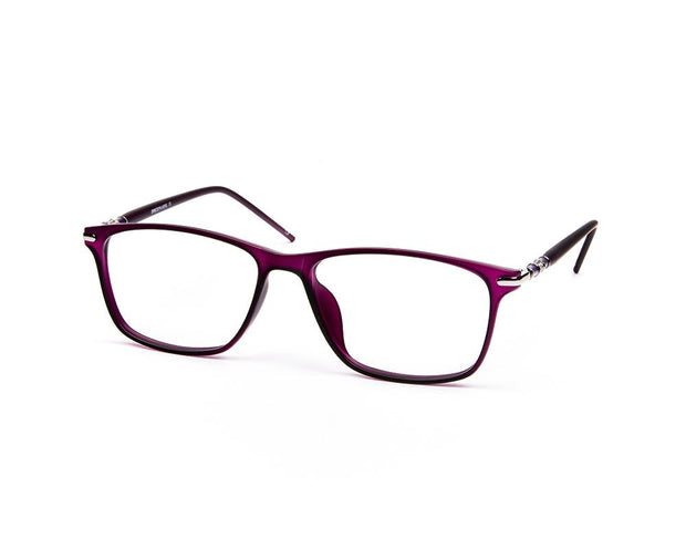 SHELL  - FULL FRAME - PURPLE MATT - RECTANGLE - AML11711 - (Lenses Included)*