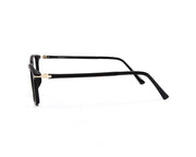 Rectangle Black Matt WITH BLACK Shell Frame AMJ3511 - (LENSES INCLUDED)*