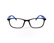 Specsmakers - Unisex Square Full Frame - Black Matt Blue - COC103 - (LENSES INCLUDED)*