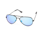 METAL SUNGLASS - FULL FRAME - BLACK MATT - SOI3025 - AOVAL - 57