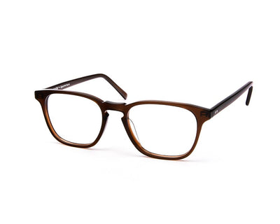 SHELL HAPSTER - FULL FRAME - BROWN SHINE - SQUARE - CO7184 - (Lenses Included)*