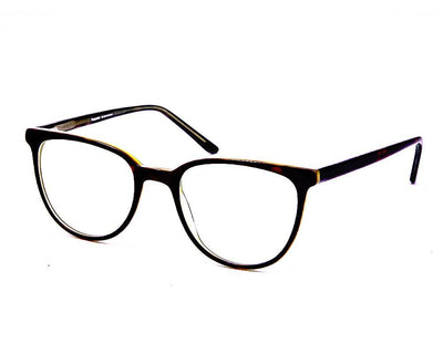 Cateye Brown Tortise with GREEN ACETATE Full Frame AMI5007 - Specsmakers
