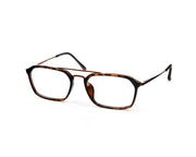 Specsmakers - Unisex Rectangle Full Frame - Brown Shine Brown - AML8181 - (LENSES INCLUDED)*