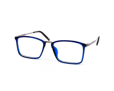 SHELL  - FULL FRAME - BLUE SHINE - SQUARE - AML8185 - (Lenses Included)*