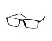 Specsmakers - Unisex Rectangle Full Frame - Black Matt Grey Metallic - AML8189 - (LENSES INCLUDED)*