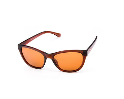 SUNGLASS - FULL FRAME - BROWN SHINE - MUA6085 - CATEYE - 54