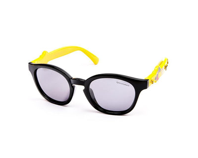 Round Black Shine WITH YELLOW SUNGLASS KIDS AMK819
