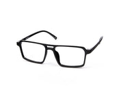 SHELL FRAME - FULL FRAME - BLACK SHINE - TUK2416 - SQUARE - 51 - Lenses Included
