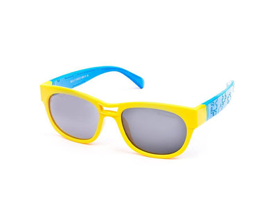 Square Yellow Shine WITH Blue SUNGLASS KIDS AMK812