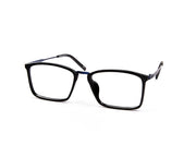 SHELL  - FULL FRAME - BLACK SHINE - SQUARE - AML8185 - (Lenses Included)*