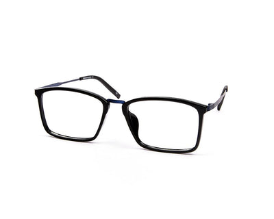 SHELL  - FULL FRAME - BLACK SHINE - SQUARE - AML8185 - (Lenses Included)*