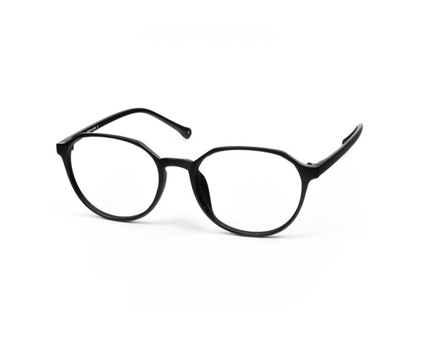 SHELL FRAME - FULL FRAME - BLACK MATT - TUK2390 - ROUND - 52 - Lenses Included