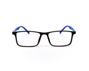 Specsmakers - Unisex Rectangle Full Frame - Black Matt Blue - COC105 - (LENSES INCLUDED)*