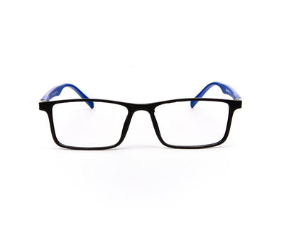 Specsmakers - Unisex Rectangle Full Frame - Black Matt Blue - COC105 - (LENSES INCLUDED)*