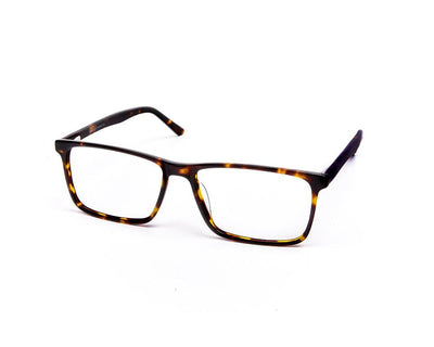 Rectangle Brown Tortise WITH Tortise Happster Frame AMK55018 - (LENSES INCLUDED)*