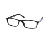 SHELL  - FULL FRAME - UNISEX - BLACK MATT - GREY - RECTANGLE - (Lenses Included)*
