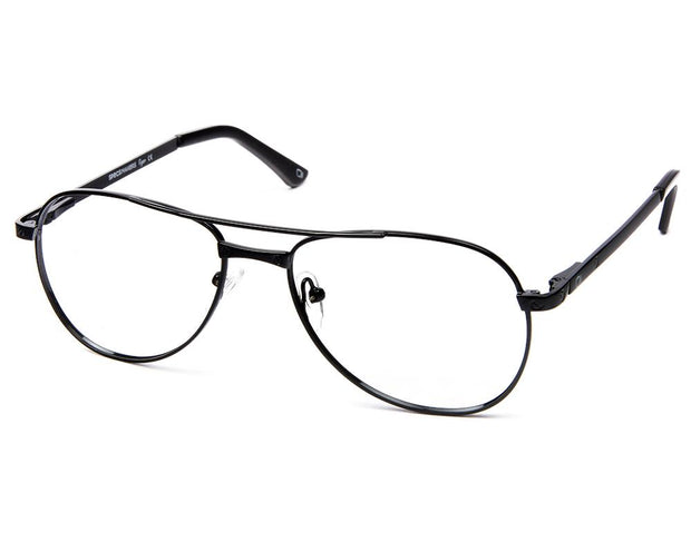 SPECSMAKERS-TUL98034-FULL FRAME-RX-BLACK SHINE-56- (LENSES INCLUDED)*