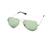 METAL SUNGLASS - FULL FRAME - SILVER SHINE - SOI3025 - AOVAL - 57