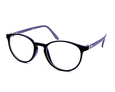 Round Grey WITH Black Matt Full Frame AOMSH14 - Specsmakers