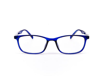 Specsmakers - Unisex Square Full Frame - Blue Shine Blue - COC103 - (LENSES INCLUDED)*