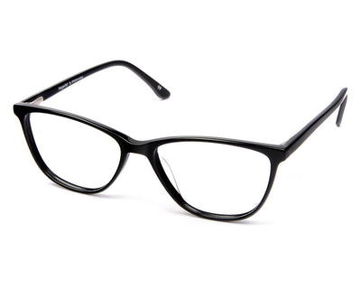 HAPPSTER-ANG9052-FULL FRAME-RX-BLACK SHINE-50- (LENSES INCLUDED)*