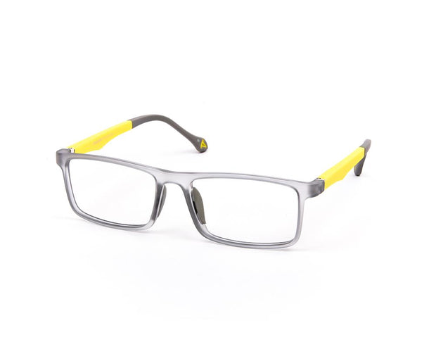 Peepstar - KIDS Square Full Frame - Grey Matt YELLOW - AMLT14000 - (LENSES INCLUDED)*
