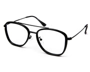 SPECSMAKERS-TUL98027-FULL FRAME-RX-BLACK SHINE-53- (LENSES INCLUDED)*