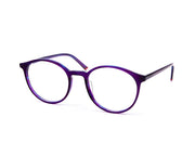 HAPPSTER - FULL FRAME - UNISEX - PURPLE SHINE - PURPLE - ROUND - (Lenses Included)*