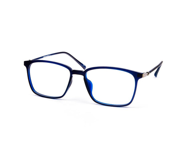 Specsmakers - Unisex Square Full Frame - Blue Matt Blue - AML8182 - (LENSES INCLUDED)*