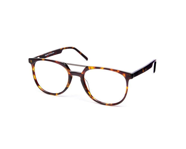 Round Brown Tortise WITH Tortise Happster Frame AMK35025 - (LENSES INCLUDED)*