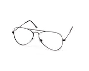 Specsmakers - Unisex DB Oval Full Frame - Black Shine BLACK - AML3001 - (LENSES INCLUDED)*