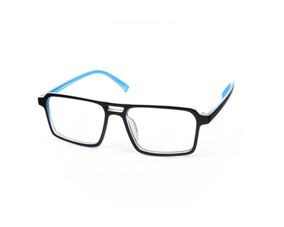 SHELL FRAME - FULL FRAME - BLACK SHINE - TUK2416 - SQUARE - 51 - Lenses Included